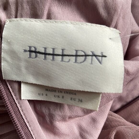 BHLDN - Avery Beaded Sequin Tulle Bridesmaid Special Occasion Dress - Picture 11 of 12